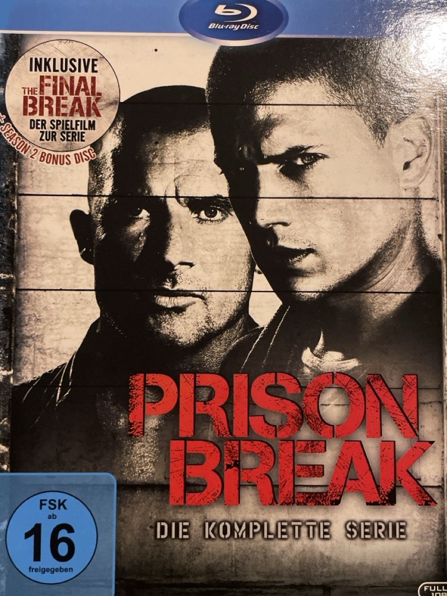 Alle DVDs: Prison Break - Komplette Serie 1-4 – Gebraucht aus Waldenburg von Gonzo8