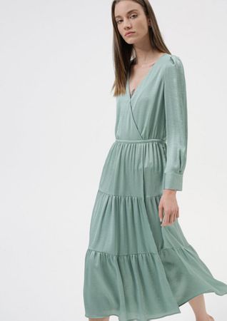 HUGO BOSS Kleid, Gr. 34, mintgrün