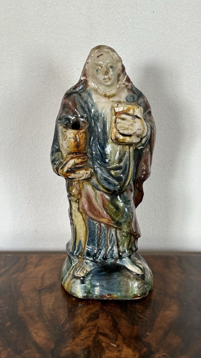 Statuette: Statuette Heilige Anna 18. Jh. Keramik – Usato da Riedholz venduto da Frettchen63