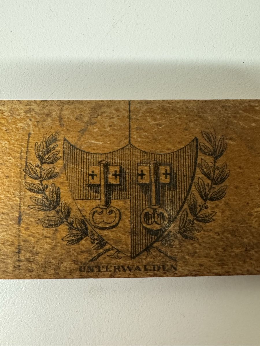 Misurare: Schweizer Maß 1838 Ellenstab Maßreform Schweizer Fuß Basel – Usato da Basel venduto da good_forms 5