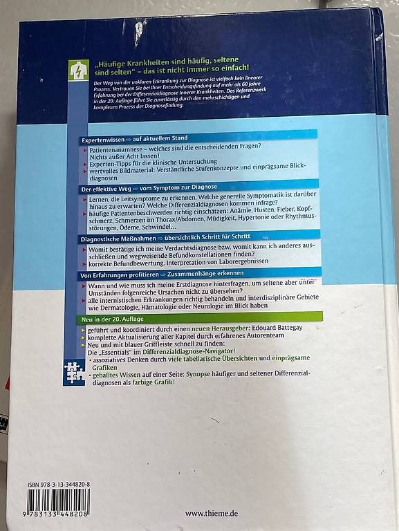 Libri: Siegenthalers Differenzialdiagnose – Usato da Uster venduto da avl_p867 1