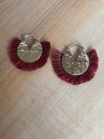Trendige Ohrringe (neu), Farbe: gold und braun