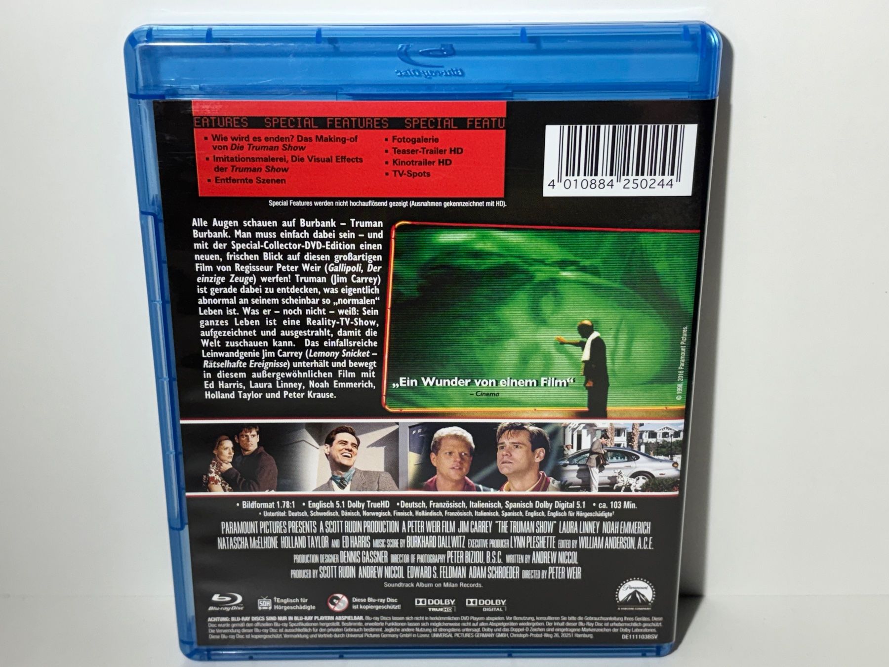 Tous les DVDs: Die Truman Show Blu Ray – D'occasion à Wilderswil par Mr.Fury 1