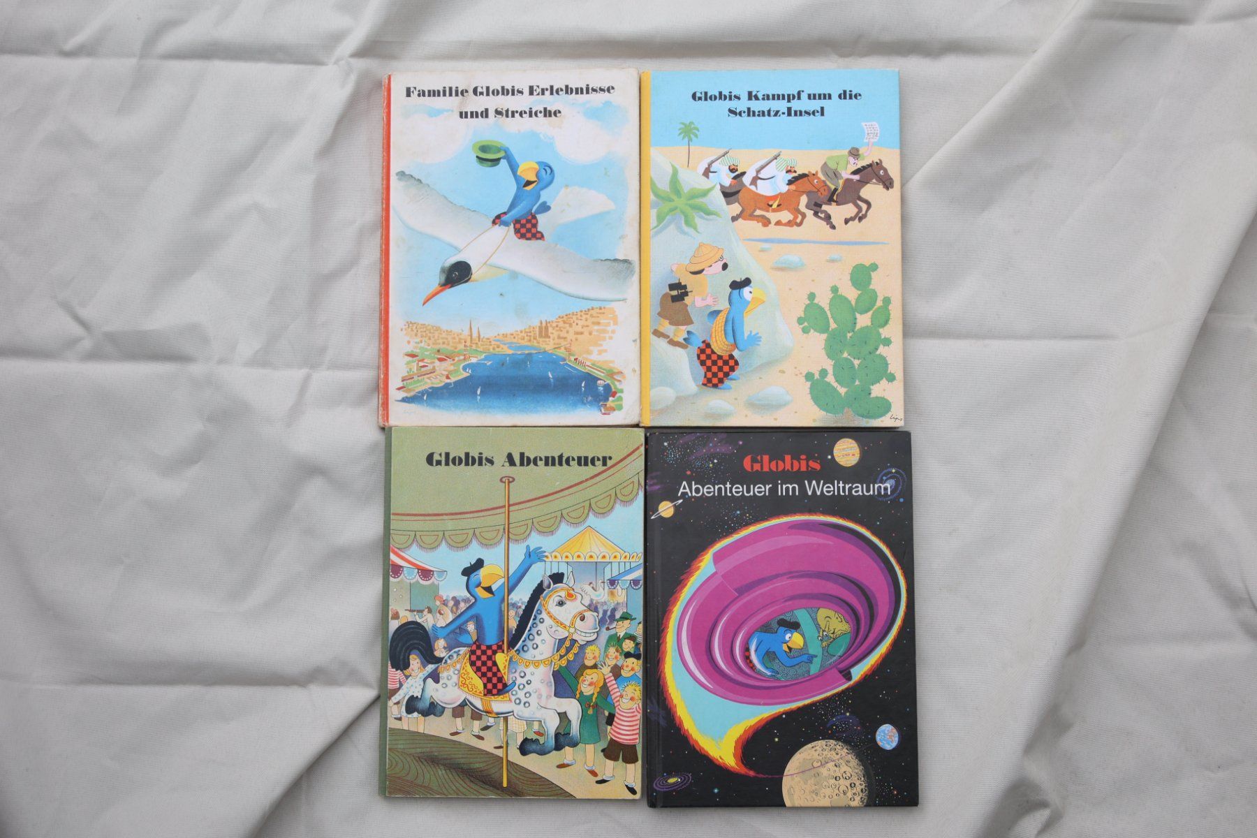Bücher: 4 Alte Globi Bücher – Gebraucht aus Wetzikon ZH von Scipio80