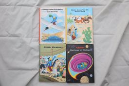 4 Alte Globi Bücher