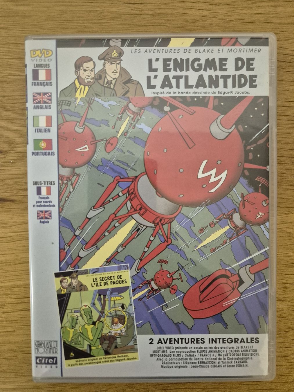 Alle DVDs: Blake et Mortimer - lot de 5 DVD  – Gebraucht aus Bogis-Bossey von VNT-GE.ch 5