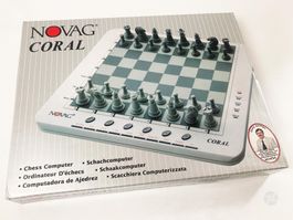 NOVAG CORAL Schachcomputer OVP Schach Vintage 1992