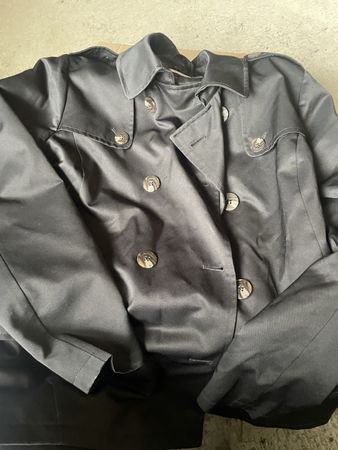 Mantel-Jacke 36 schwarz