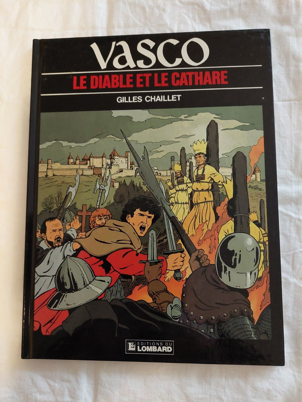 Fumetti: Vasco "Le Diable Et Le Cathare" T.7 Ed. Originale 1988 TBE – Usato da Genève venduto da Blu_BD