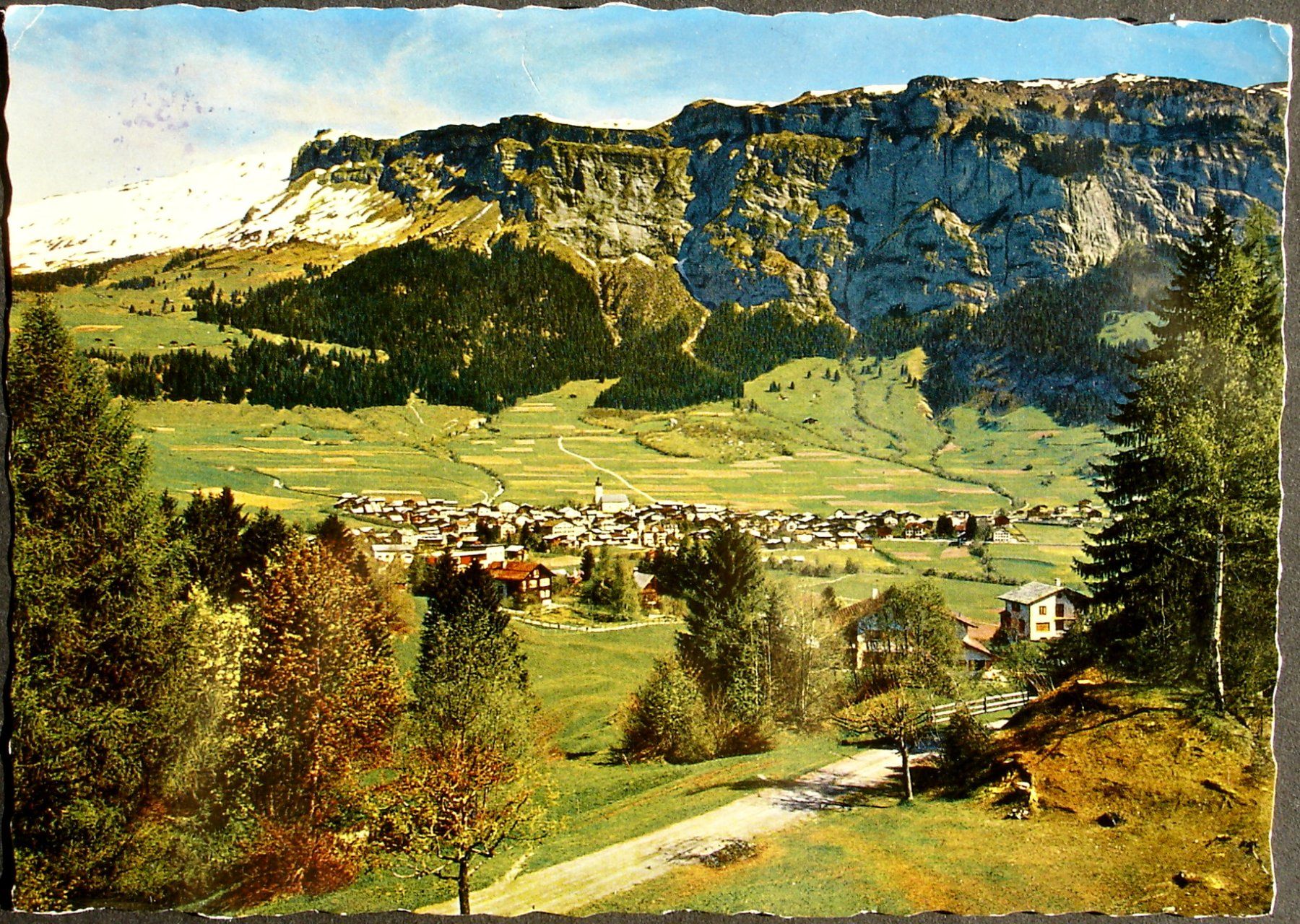 Cartes postales: FLIMS-DORF mit Flimserstein – D'occasion à Jona par philajona
