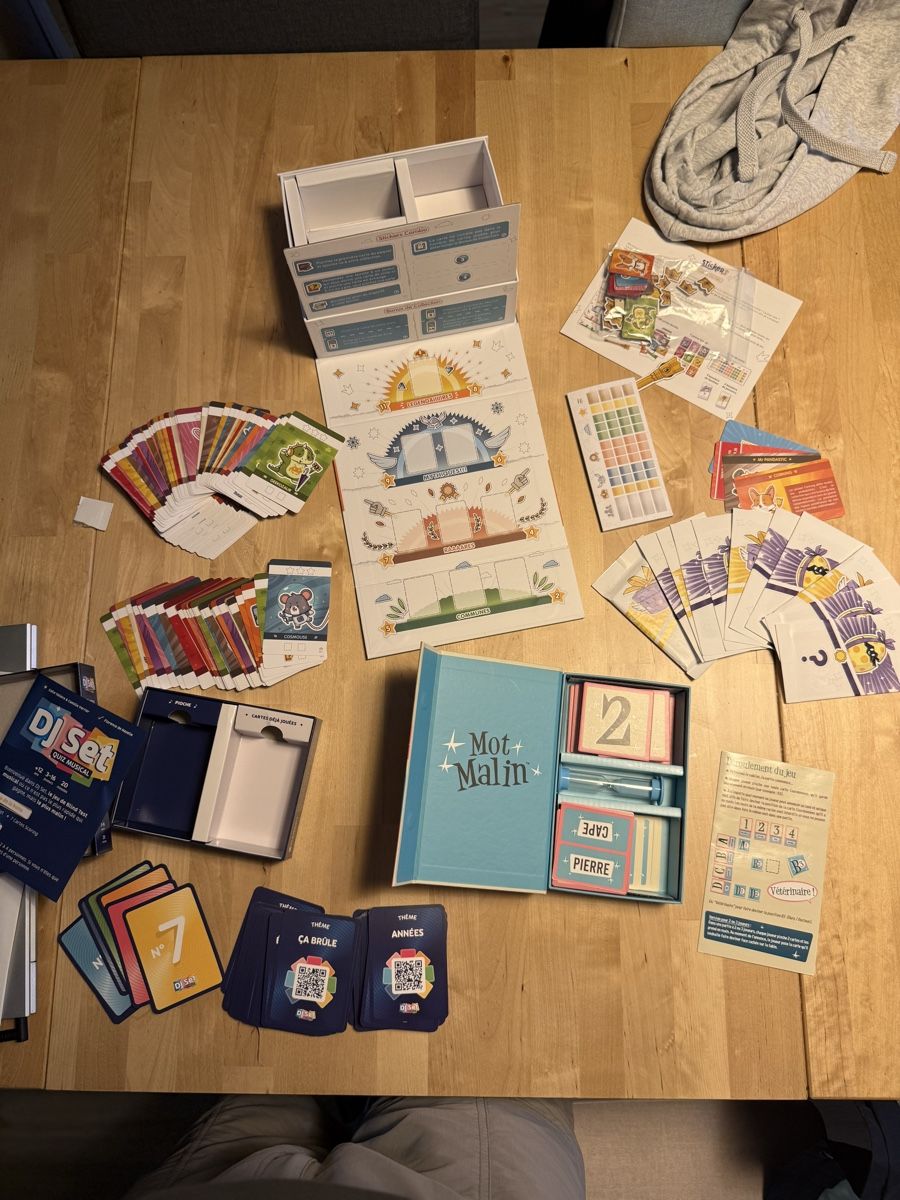 Giochi: Lot de 3 jeux – Nuovo (secondo la descrizione) da Meinier venduto da fabdab 1