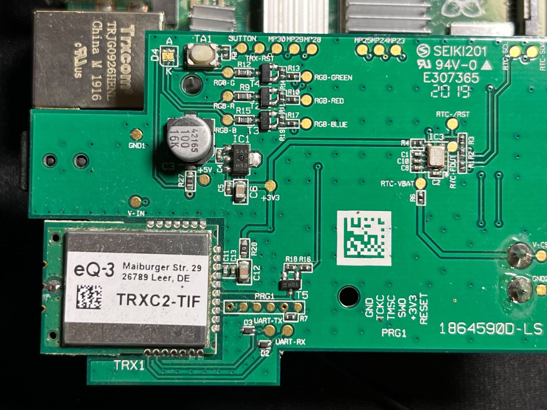 Homematic Elektronikbauteile: Homematic TRXC2-TIF inkl. Raspberry Pi 4 Model B – Gebraucht aus Mönchaltorf von Sonneric 3