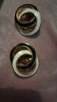 Vintage Ohrclips emailliert 70er Jahre
