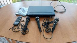 Karaoké MP Man XVDK700 HDMI avec 3 Micros - Complet!