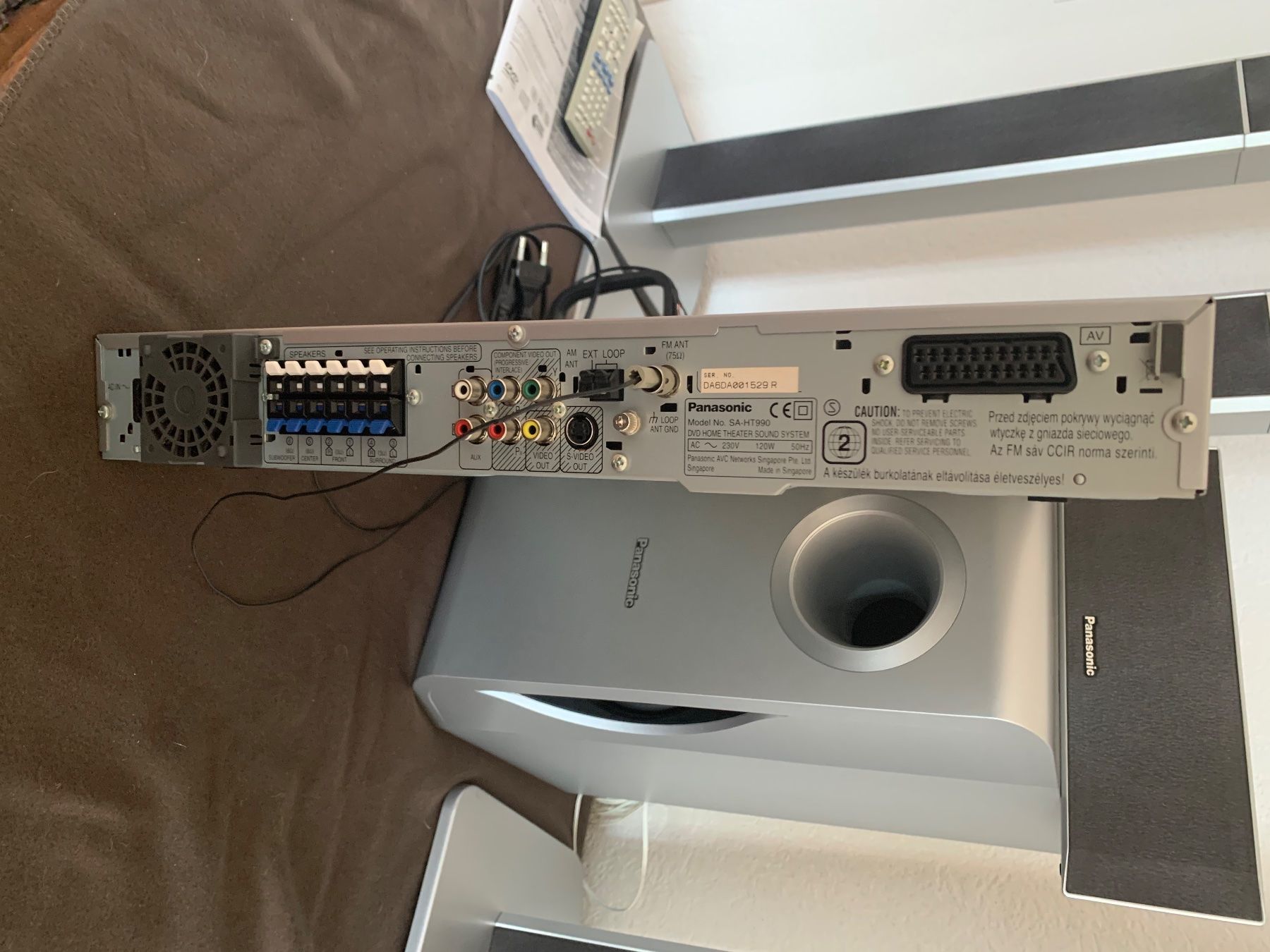 Panasonic Home Cinema: Panasonic système DVD home cinéma – Usato da Clarens venduto da cla_5w25 3