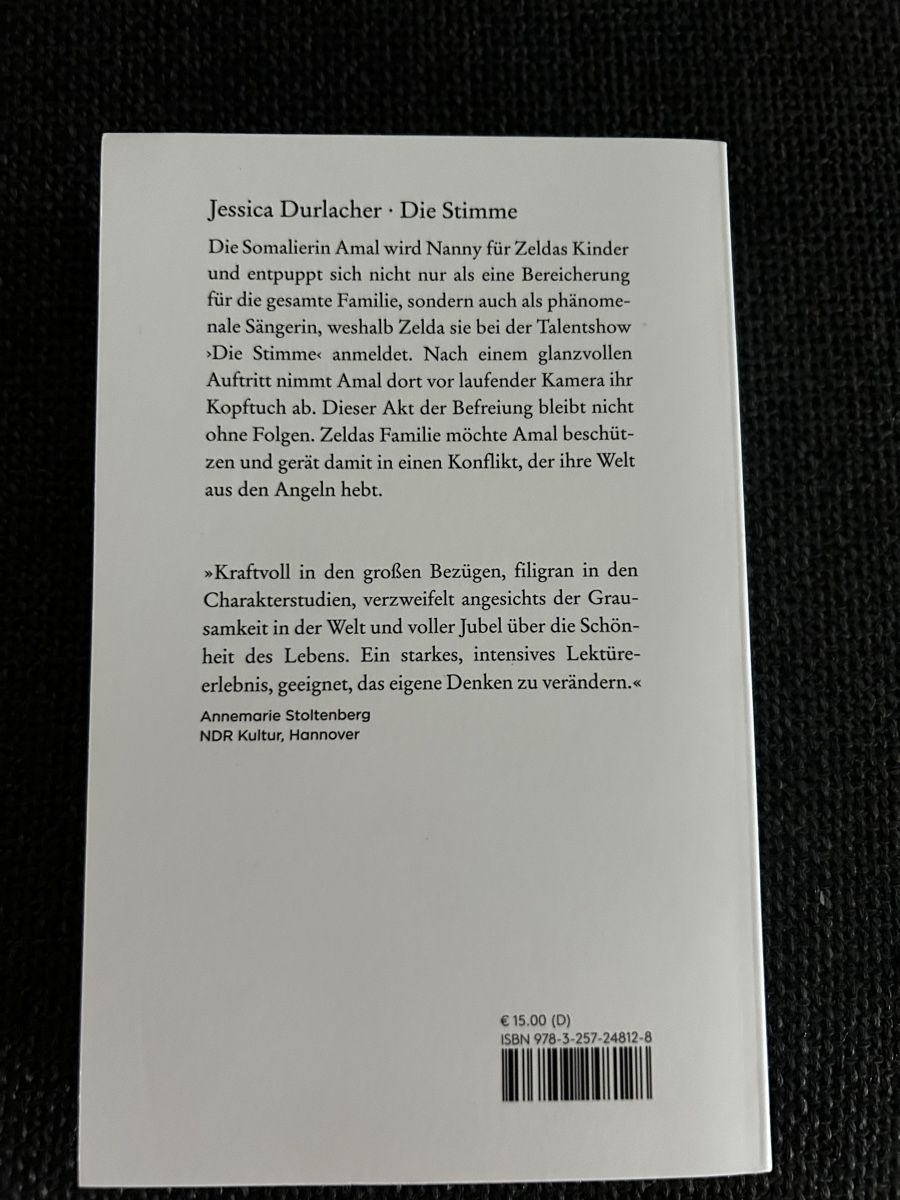 Livres: Die Stimme, Jessica Durlacher NEU – Neuf avec emballage d'origine à Zürich par cos_b629 1