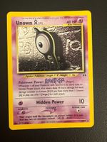 Pokemon Unown Holo