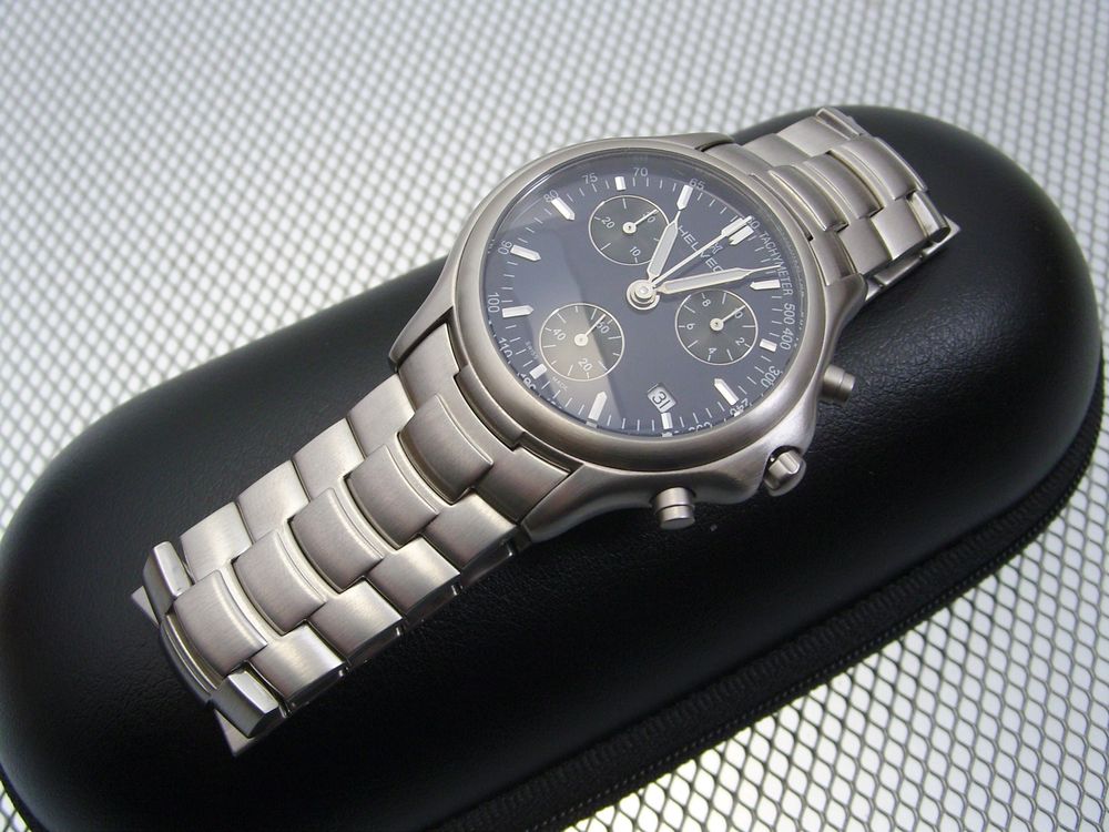 Neuer, ungetragener HELVECO Swiss Made Chronograph (Neu und