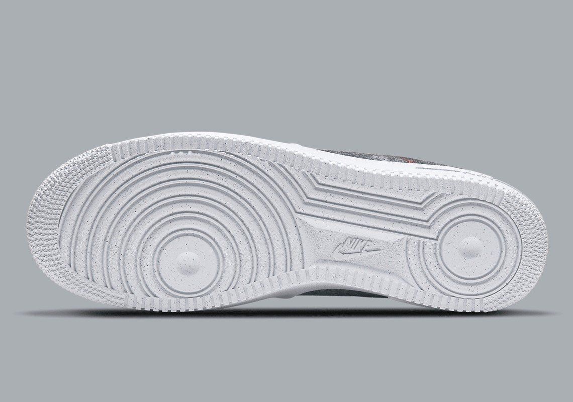 Nike Scarpe da uomo: Nike Air Force 1 Recycled Wool Pack - White Light Smoke Grey – Nuovo e nell'imballaggio originale da Genève venduto da dorco 6