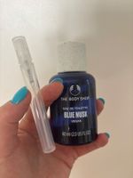 The Body Shop Blue Musk EDT 5ml. Abfüllung