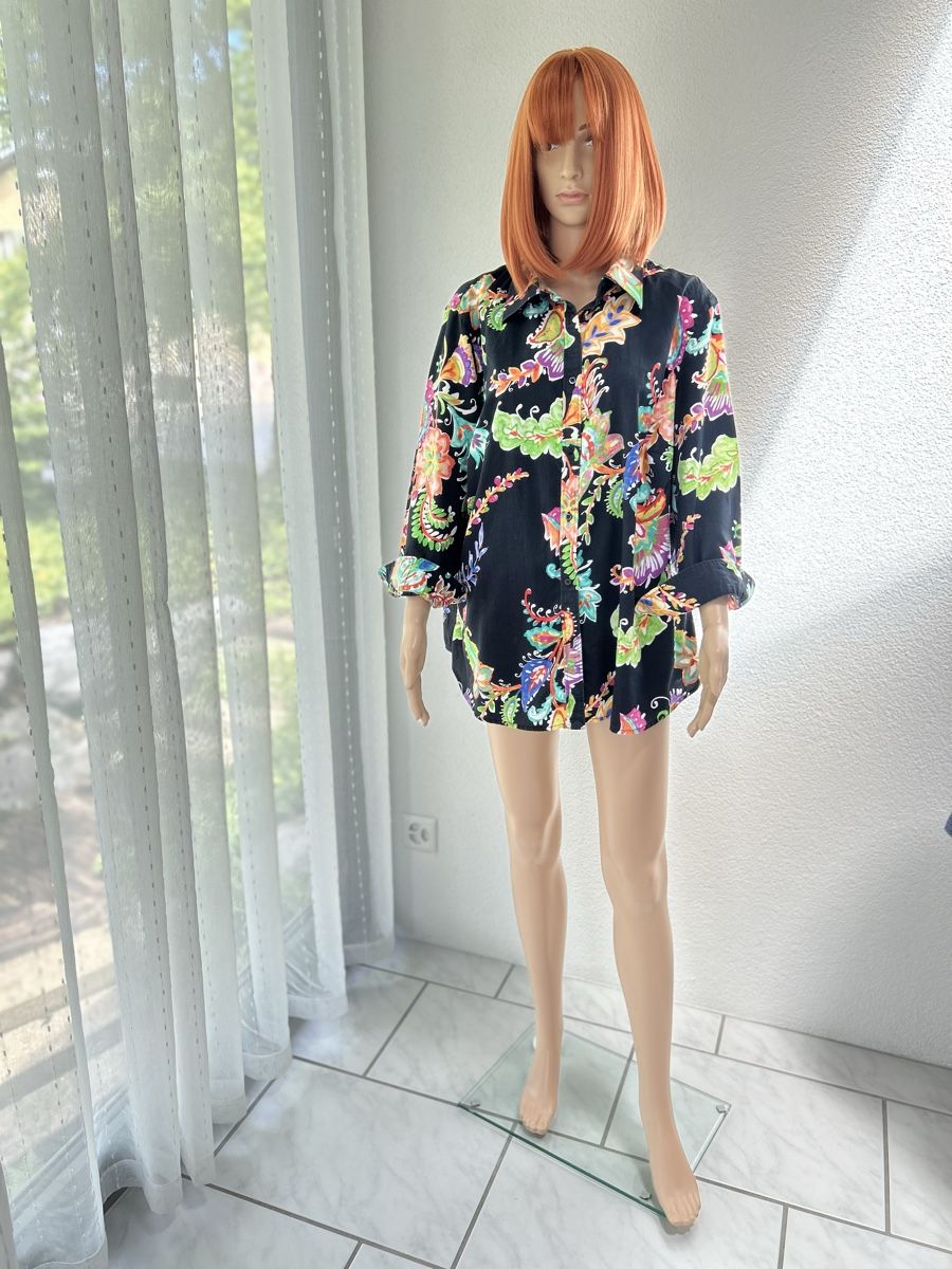 Ralph Lauren Camicette: Bright Floral Ralph Lauren Button-Down Shirt - Size 2X – Nuovo (secondo la descrizione) da Saland venduto da ele_vc96 1