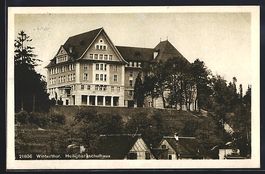 Winterthur, Heiligbergschulhaus auf dem 
