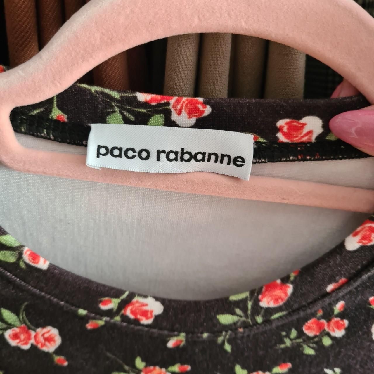 Top: Paco Rabanne Crop Top mit Blumenmuster – Nuovo (secondo la descrizione) da Emmen venduto da mak31 1