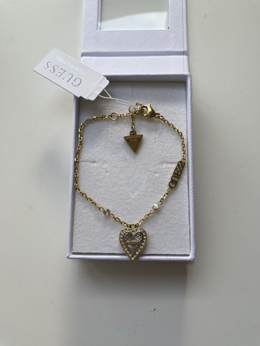 Guess Bracciali & Braccialetti: Guess Goldene Herz Armkette – Nuovo e nell'imballaggio originale da Givisiez venduto da dor_xb9k 2
