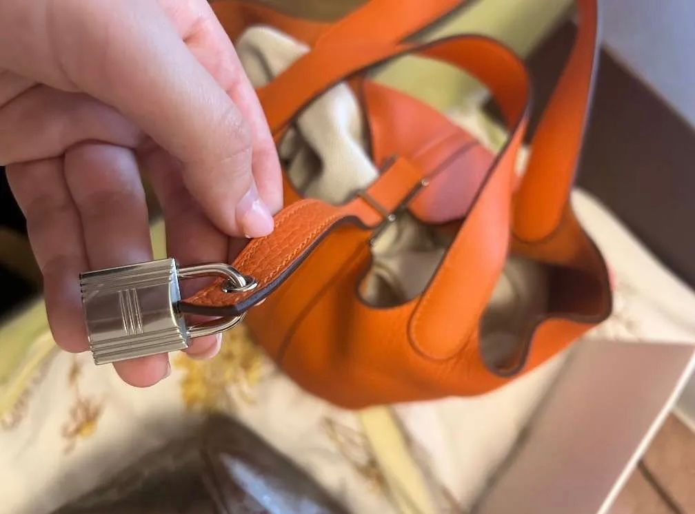 Hermès Taschen für Damen: Hermès Picotin, orange – Neu (gemäss Beschreibung) aus Triesen von dardaleni 4