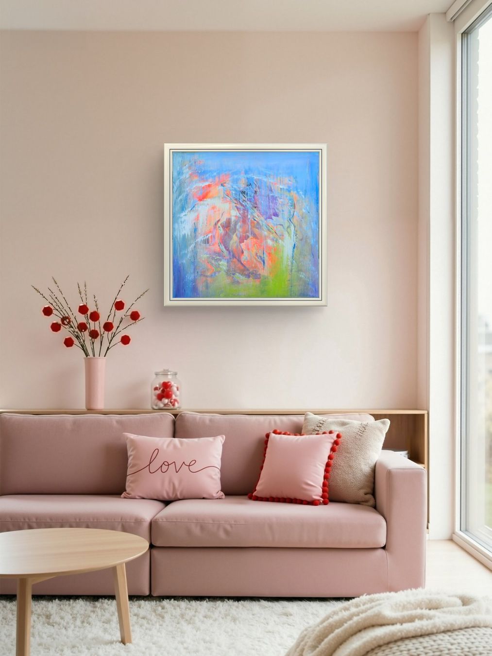 Dipinti: Originalegemälde auf Leinwand 50x50 cm, Unikat!!! – Nuovo e nell'imballaggio originale da Beinwil am See venduto da Superchance 2