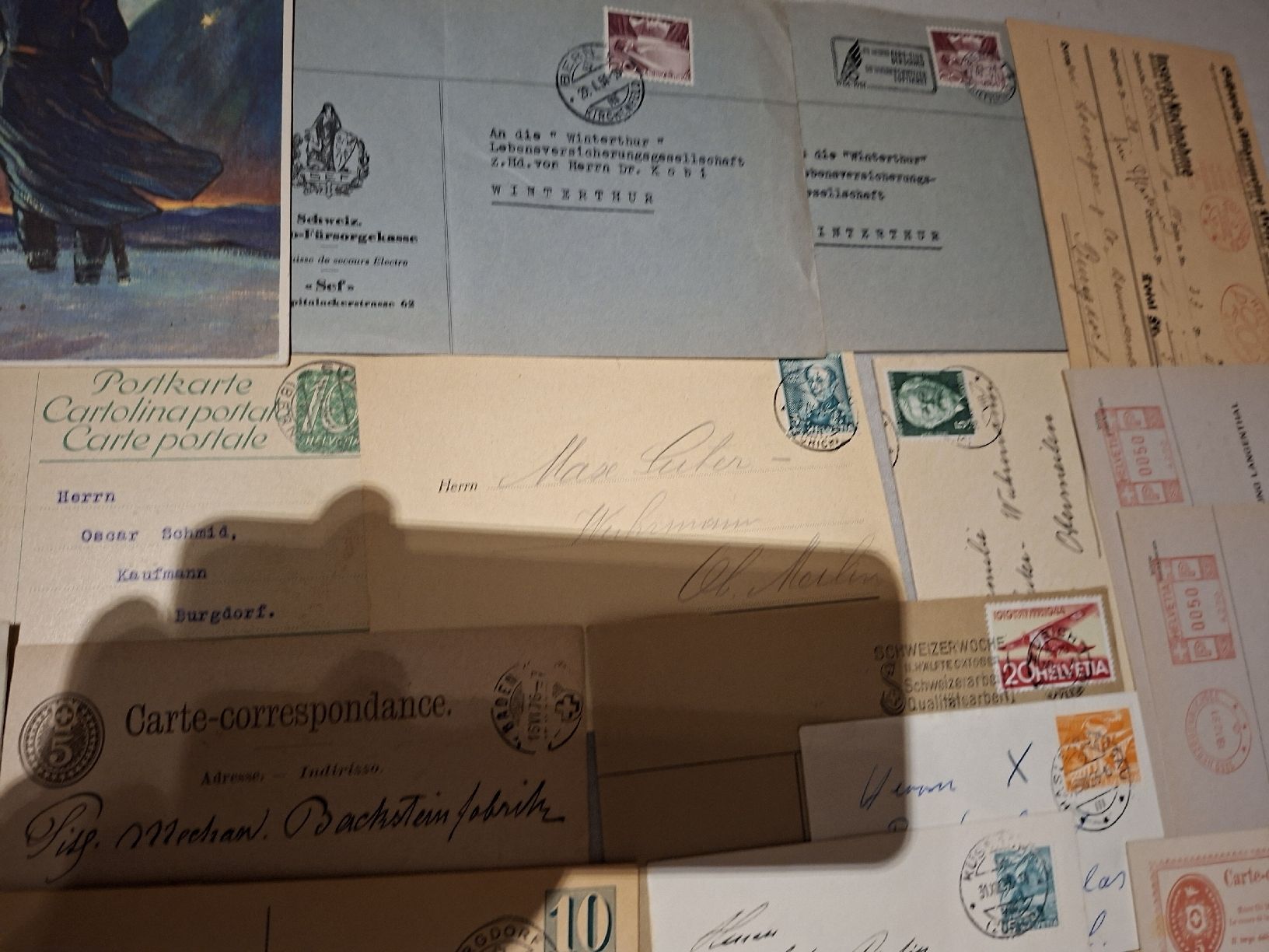 Tous les timbres: Ganzsachen und diverses  – D'occasion à Balgach par SIMEON27 1