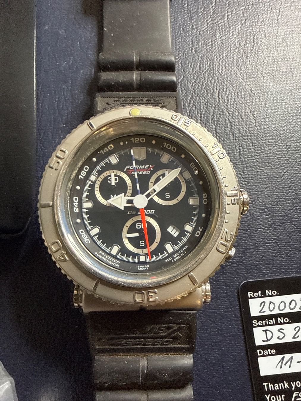 Orologi: Formex DS2000 Chronograph Quarz 47 mm – Usato da Pfeffingen venduto da Allhandelklgwatches