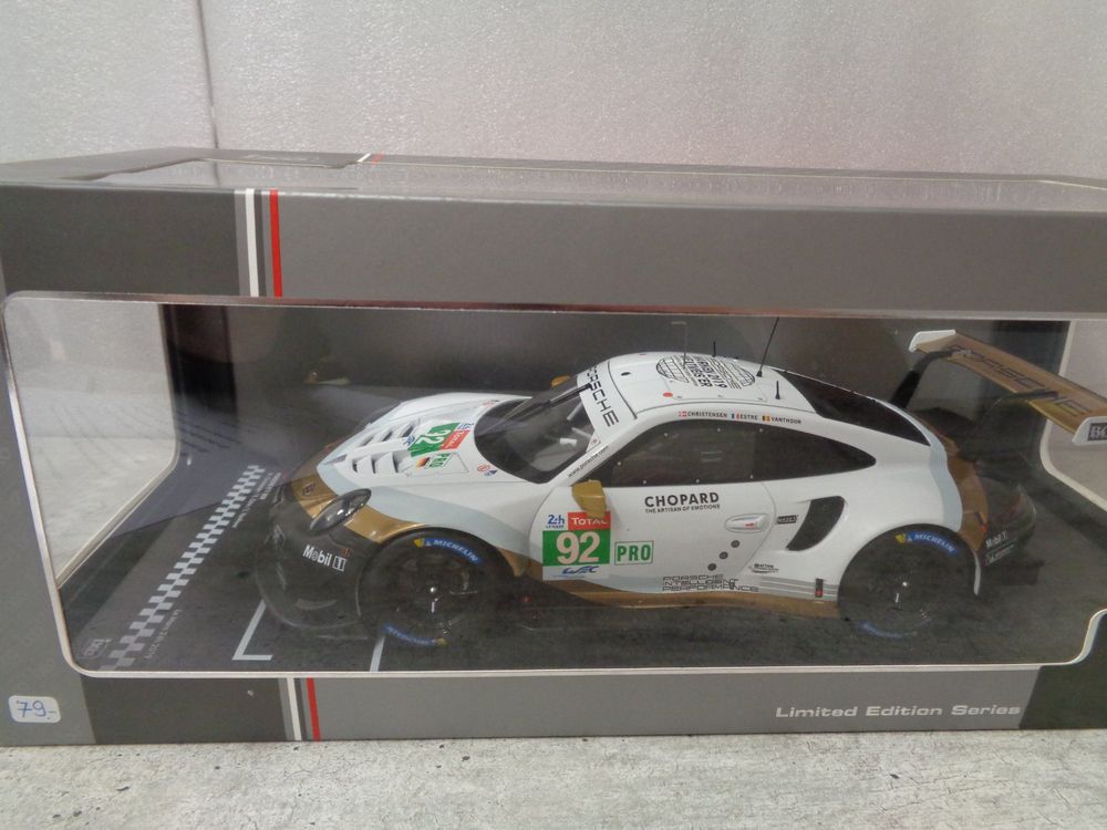 Miniaturas Colecionáveis - Miniatura Ixo - Porsche 911 RSR #56 Le Mans 2019 - 1/43 - - Automobili
