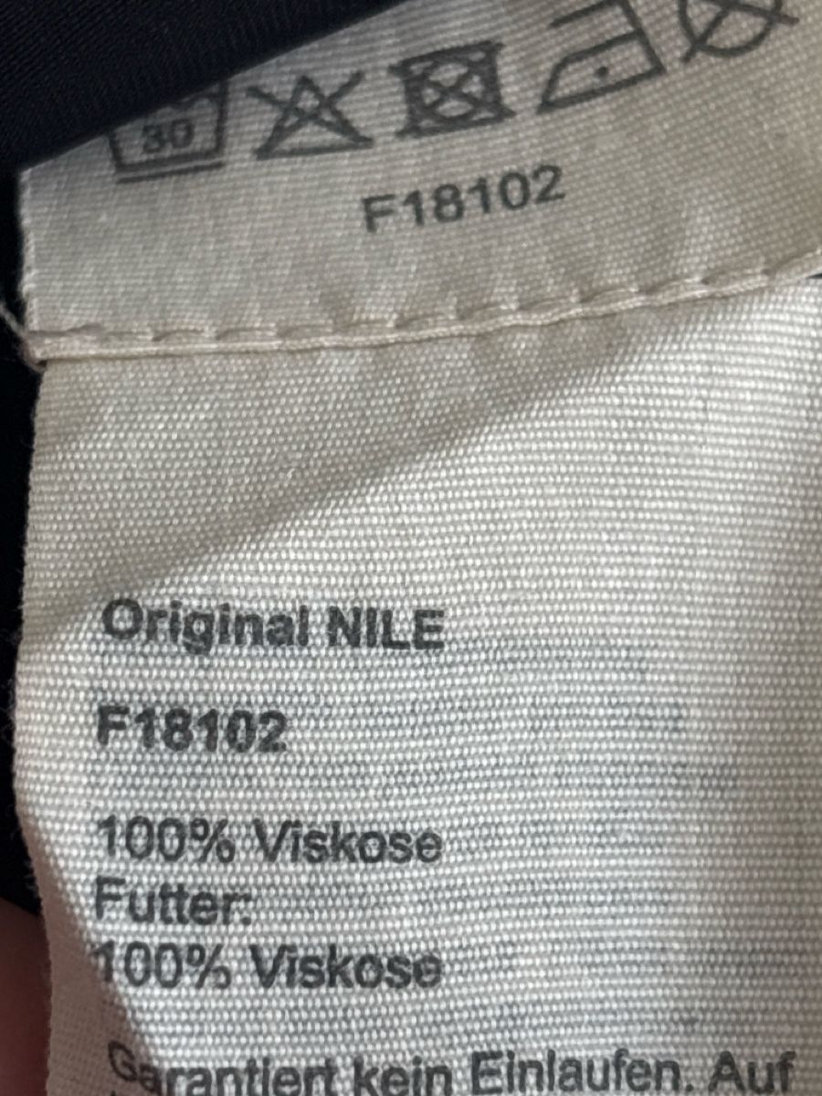 Nile Vestiti:  Kleid Nile Viskose  Gr.M – Usato da langenthal venduto da rundholz7 8
