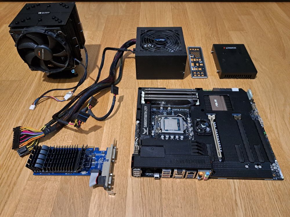 PC Kit (i7-3770K, Sabertooth Z77, 16GB RAM, be quiet Kühler) (Gebraucht ...