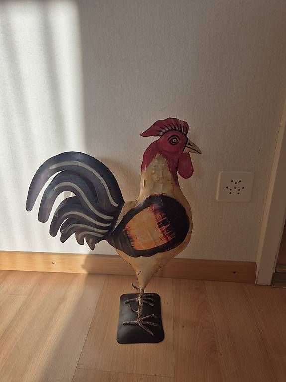 Sculture & Statue: Güggel metall – Usato da Heerbrugg venduto da v_s_88zb 1