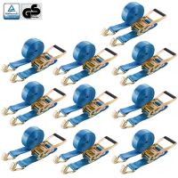 Arebos Spanngurt 6m 2,5T 50mm zweiteilig