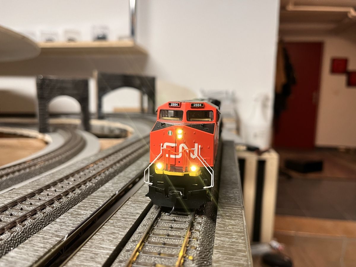 Walthers Modellini di ferrovie: Ge es44ac canadian national – Usato da Ardon venduto da marchag 1