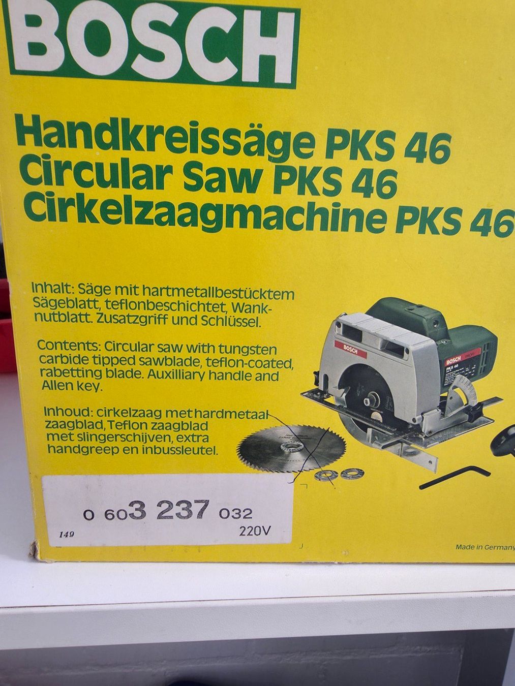 Bosch Scies: Handkreissäge – D'occasion à Kölliken par Rolfje