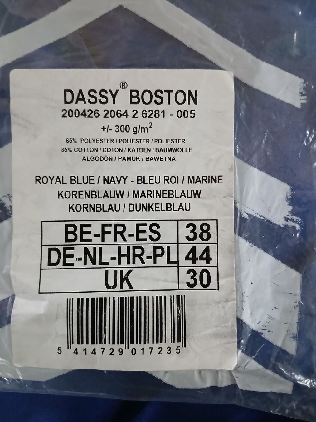 Pantaloni: dassy Arbeitshose 44 – Nuovo e nell'imballaggio originale da recherswil venduto da papamoll71 3