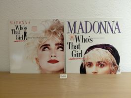 LP Soundtrack OST Madonna Who's That Girl + Maxi