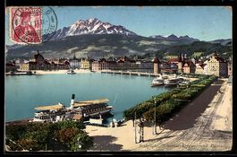 Luzern, Seebrücke, Schweizerhofquai u. 