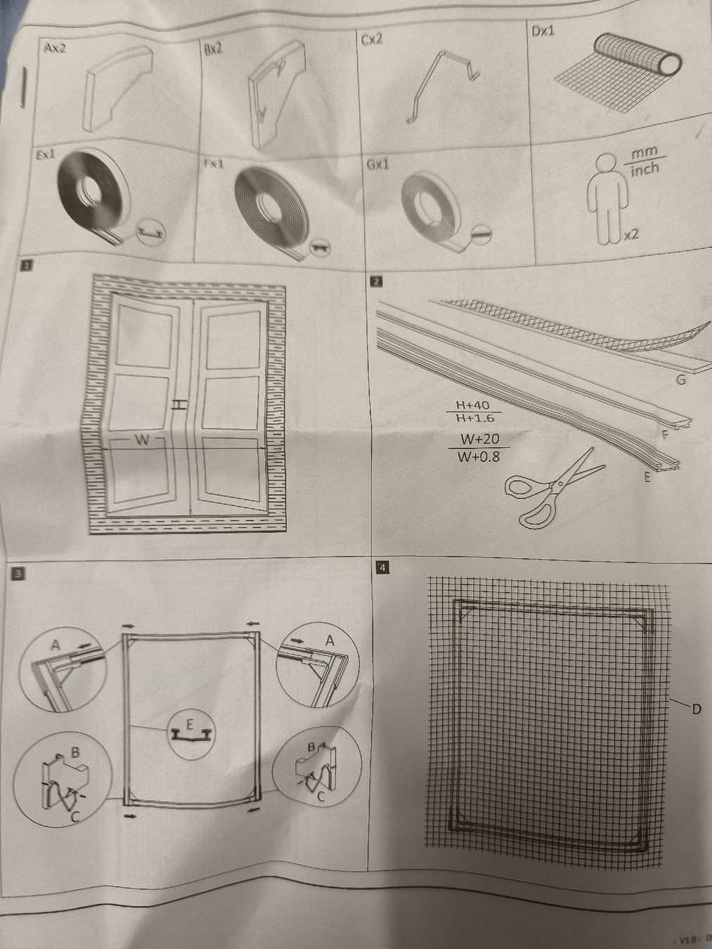 Altro per la casa: Mückennetz mit Magnet Rahmen – Nuovo (secondo la descrizione) da Bichelsee venduto da Andi790 1