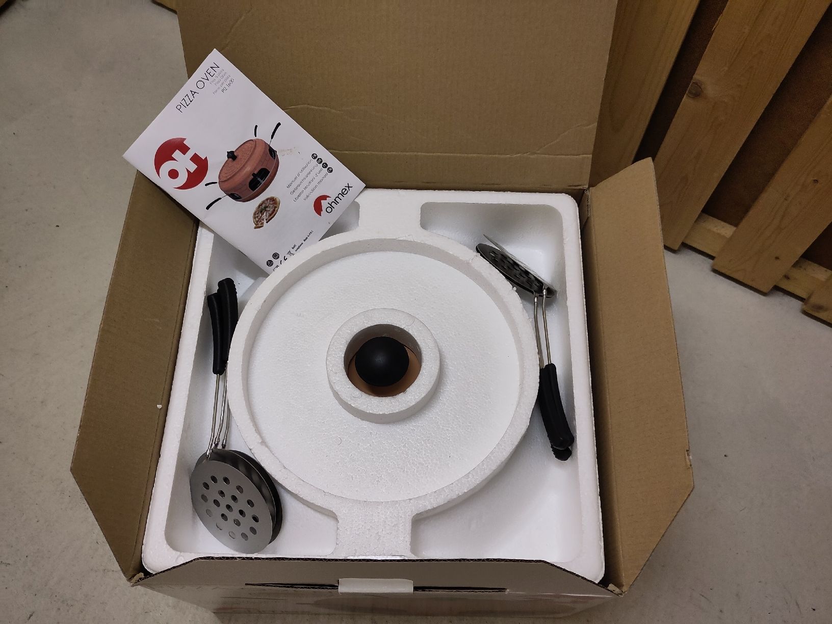 Elettrodomestici da cucina: Ohmex Pizza Oven Piz 1600 – Nuovo (secondo la descrizione) da Münchenstein venduto da Leo_Hofer 3