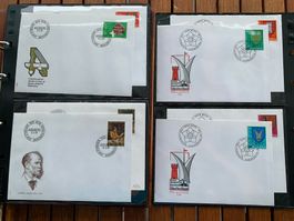 1981 - Classeur 59 FDC - mit Einzelmarken - avec tbr isolés