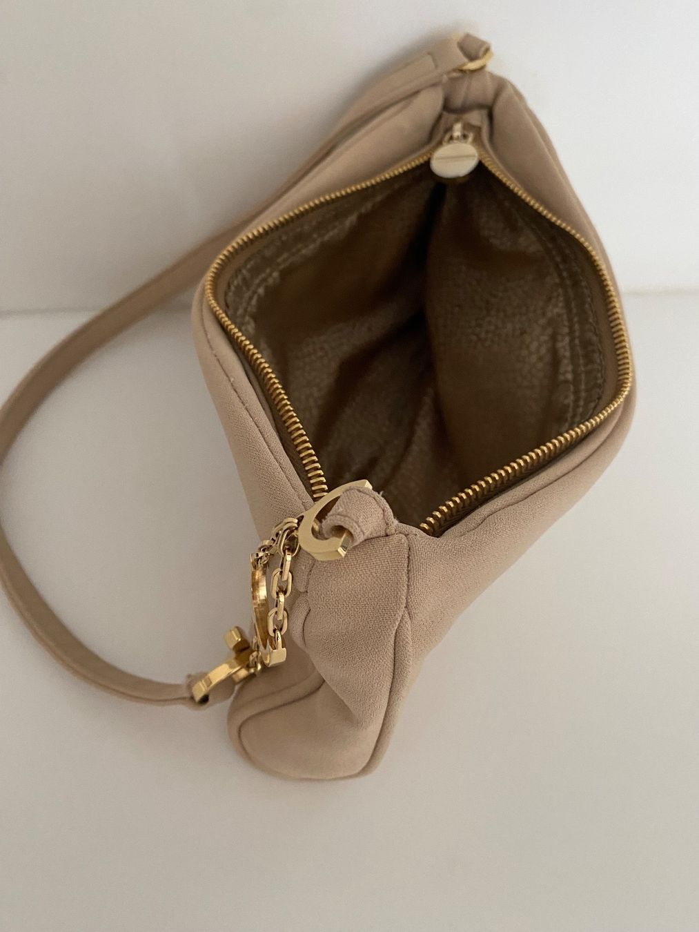 Borbonese Borse da donna: Borbonese Pochette Beige – Usato da Brissago venduto da SUS-2021