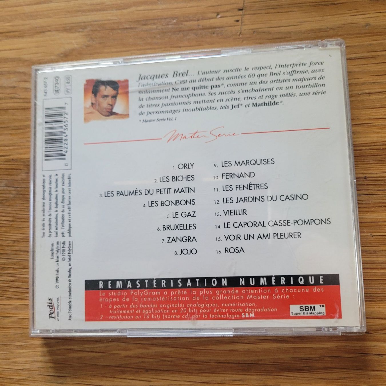 CD: CD Jaques Brel Vol.2 – Usato da Biel/Bienne venduto da Destockweb 2