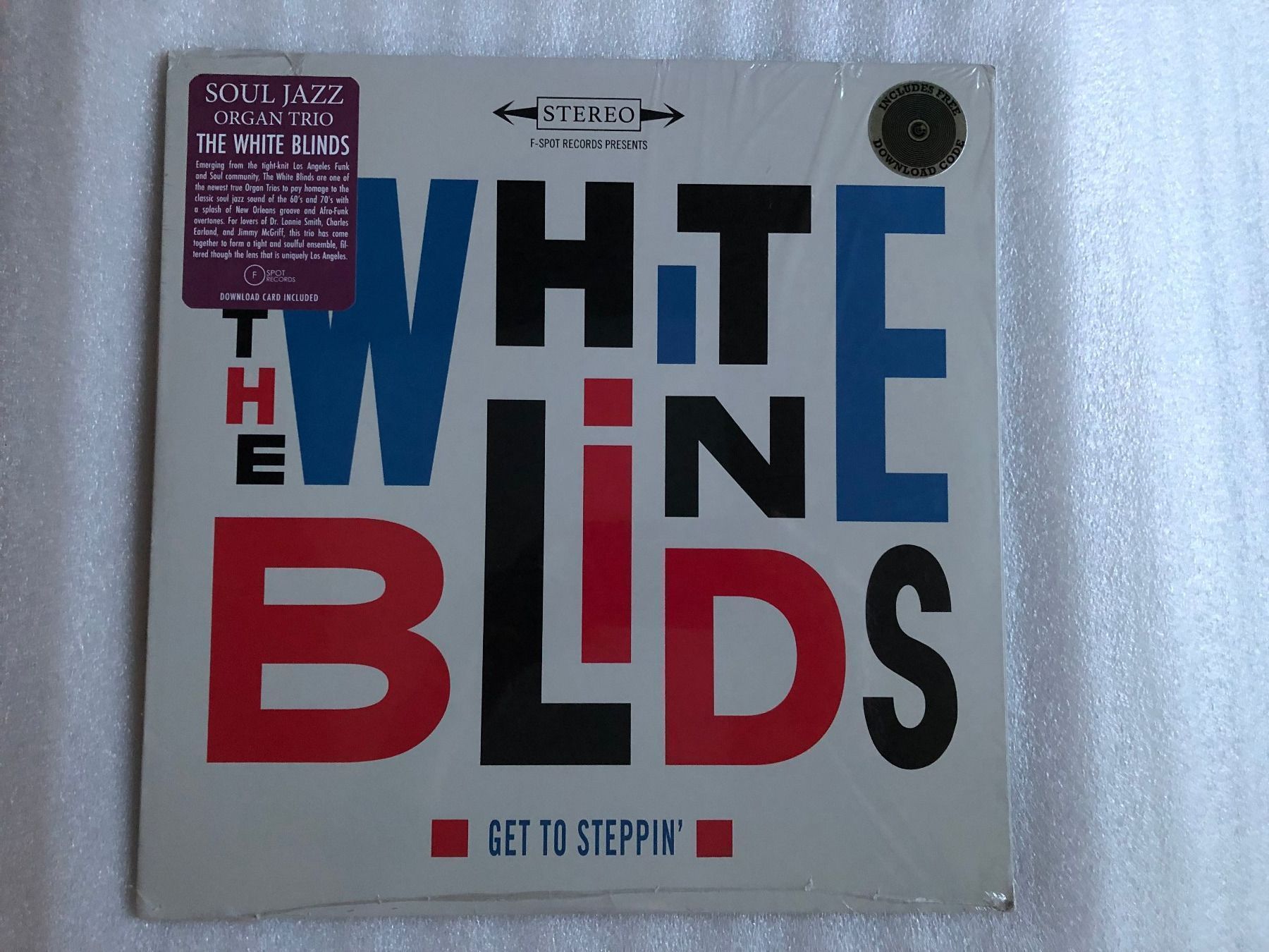 Dischi in vinile: THE WHITE BLINDS - Get to steppin' – Nuovo (secondo la descrizione) da Zufikon venduto da mirageg5