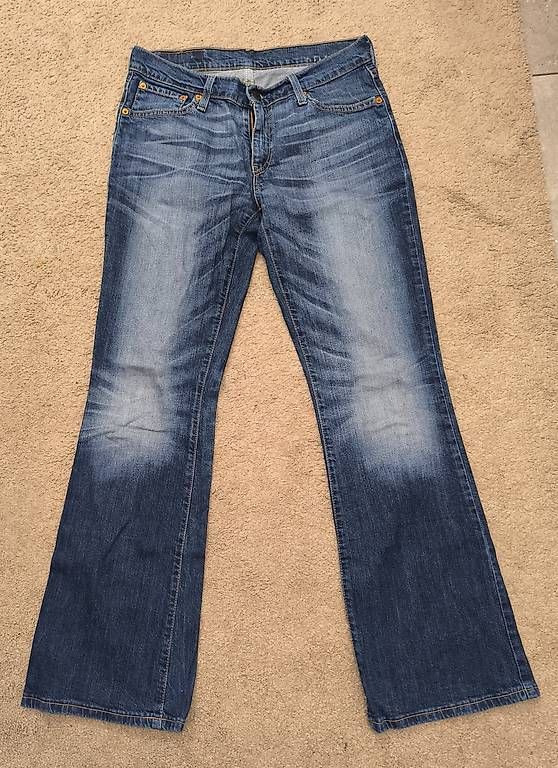 Jeans: Levi's 529 Bootcut Jeans  W30 L32  Blau – Gebraucht aus Pully von vir_58dk