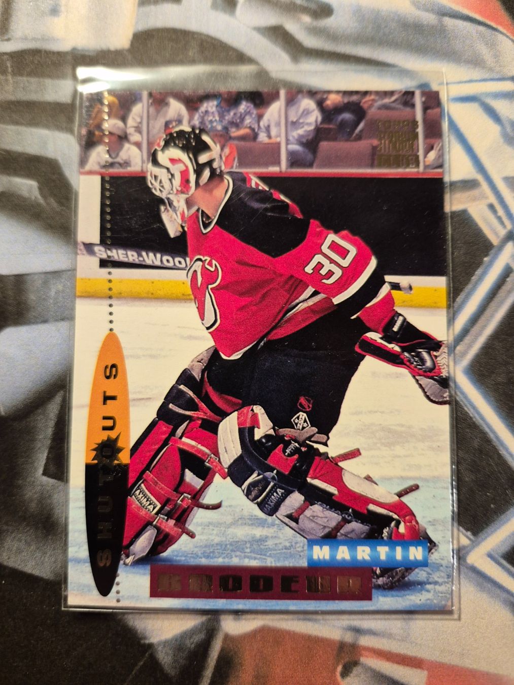 NHL Carte collezionabili: NHL Martin Brodeur New Jersey Devils – Usato da Treiten venduto da Sauber73